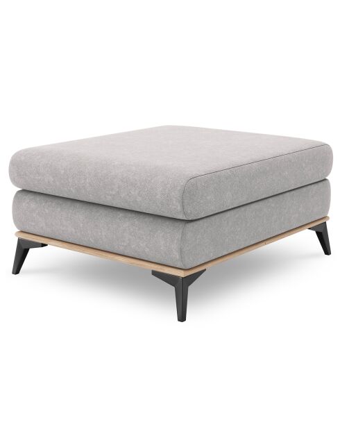 Pouf Astre argenté - 106x78x44 cm