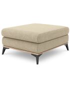 Pouf Astre beige - 106x78x44 cm