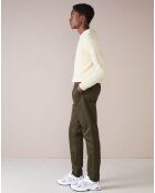 Pantalon fuselé Jason olive foncé