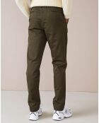 Pantalon fuselé Jason olive foncé