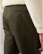Pantalon fuselé Jason olive foncé