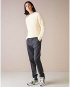Pantalon chino slim Porths anthracite