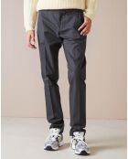 Pantalon chino slim Porths anthracite