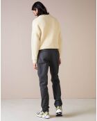 Pantalon chino slim Porths anthracite
