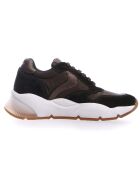 Baskets en Cuir & Velours de Cuir Sheel militaire