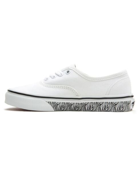 Sneakers en Toile Authentic Animal Sidewall blanches