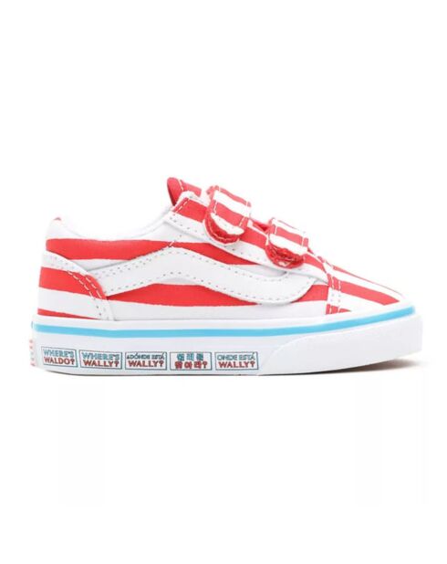 Old Skool Where'S Waldo weiß/rot/blaue Sneakers