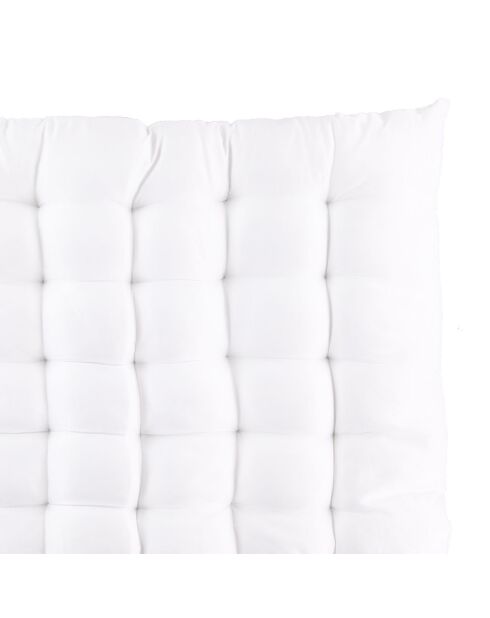 Rembourrage de bain de soleil blanche - 70x190 cm