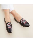 Mocassins en Cuir Valways noirs