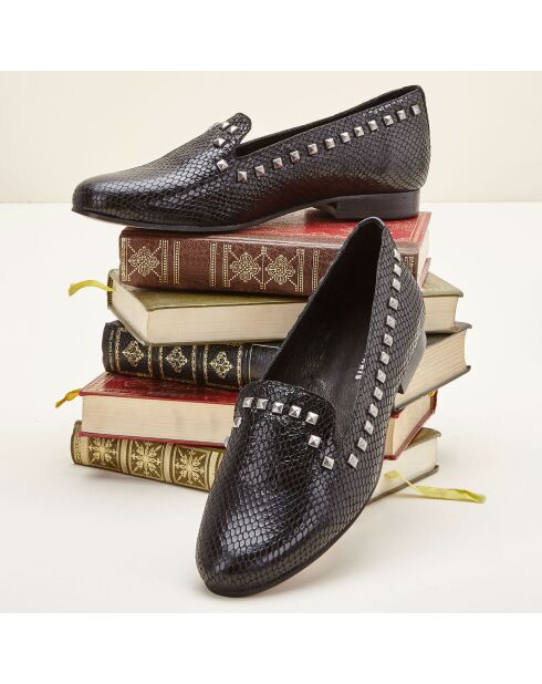 Mocassins en Cuir Wouma noirs