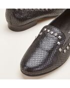 Mocassins en Cuir Wouma noirs