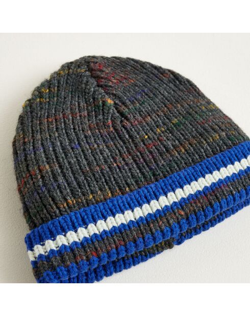 Bonnet en Laine mélangée Gueno gris foncé