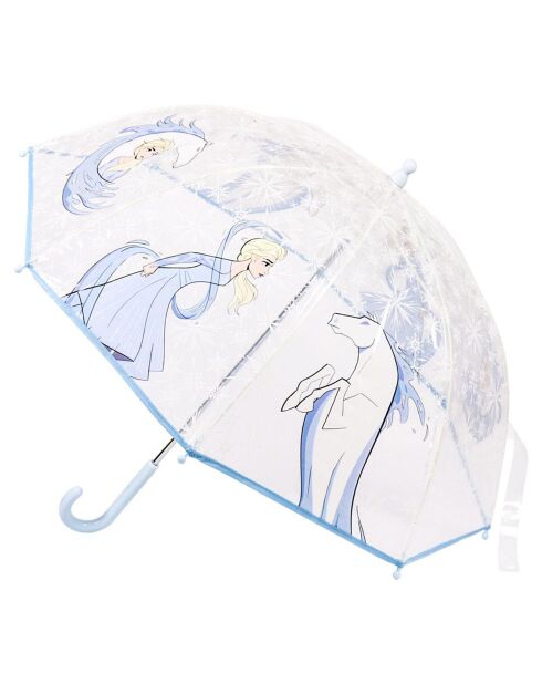 Kinderschirm - Elsa und ihr Pferd - Frozen 2 transparent