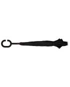 Parapluie à Ouverture inversée et manuelle - Resistant au vent noir