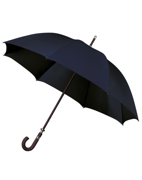 Parpaluie de Golf - Résistant au vent - Poignée canne en bois bleu