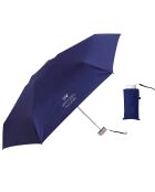 Parapluie Pliant - Ultra compact -  UV protection bleu