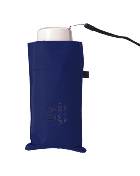 Parapluie Pliant - Ultra compact -  UV protection bleu