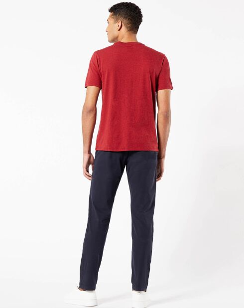 T-Shirt logo poitrine bordeaux