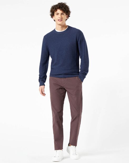 Pantalon chino Smart Supreme Flex Taper marron