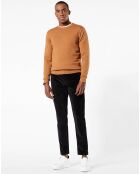 Sweat Cashmere Blend Crewneck beige foncé