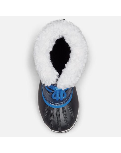 Boots de Neige Fourrées Yoot Pac bleues