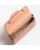 Sac porté épaule Donna corail - 28x18x8 cm
