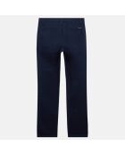 Pantalon chino slim bleu marine