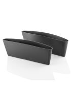 2 Organisateurs pour voiture gris - 37x11x6 cm