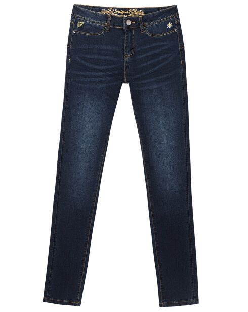 Pantalon en Denim bleu foncé