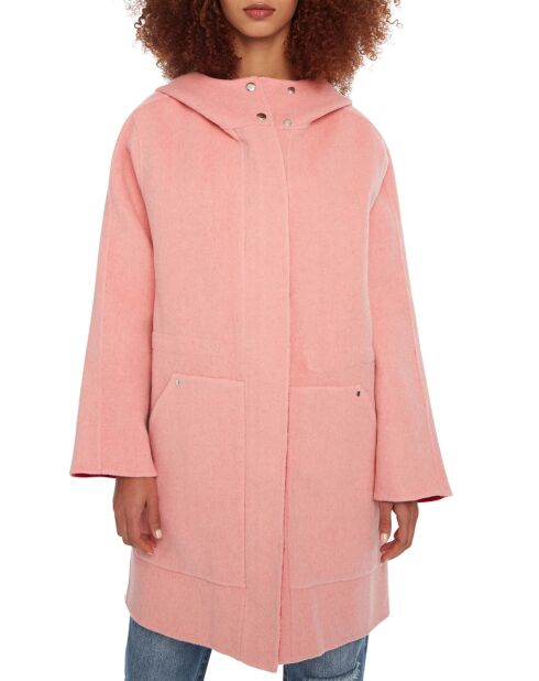 Cappotto in misto lana marlen Nola rosa