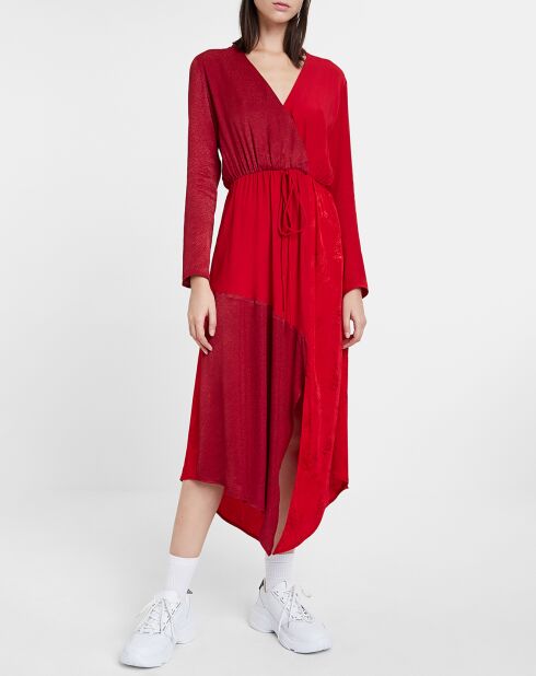 Robe Rosie rose/rouge
