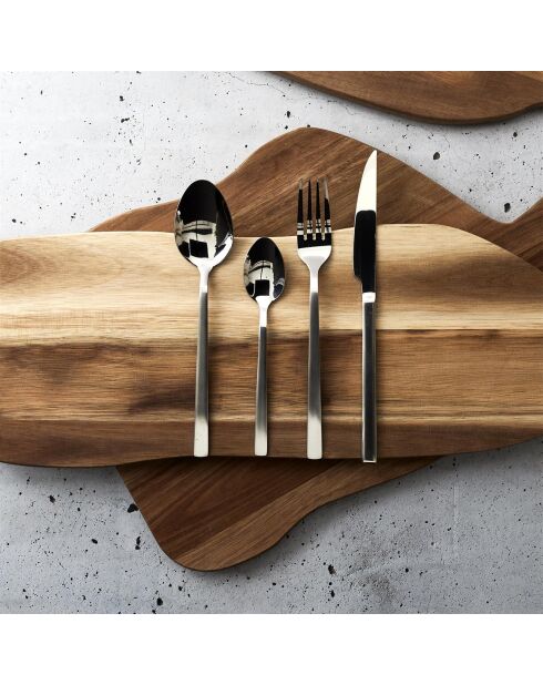 Ménagère grise - 16 pièces