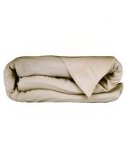 Housse de couette 100% Satin de Coton Julia beige