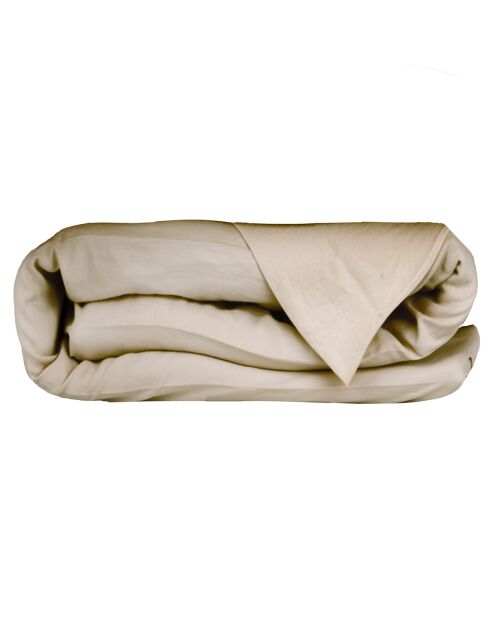 Housse de couette 100% Satin de Coton Julia beige