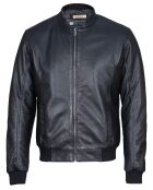 Veste en Cuir Archibald noire