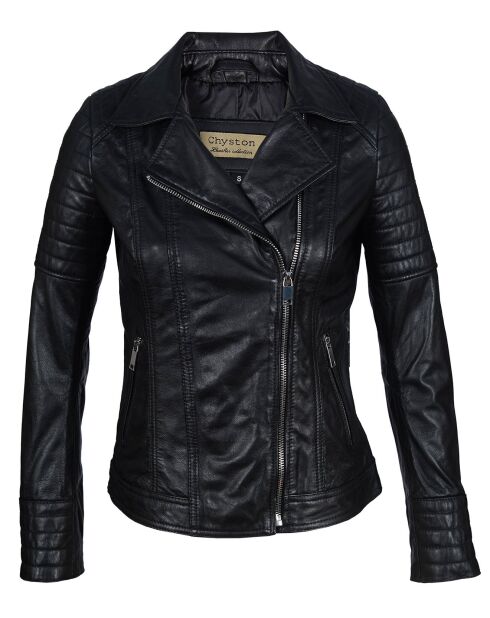 Perfecto en Cuir Jessy noir