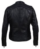 Veste en Cuir Jill noire