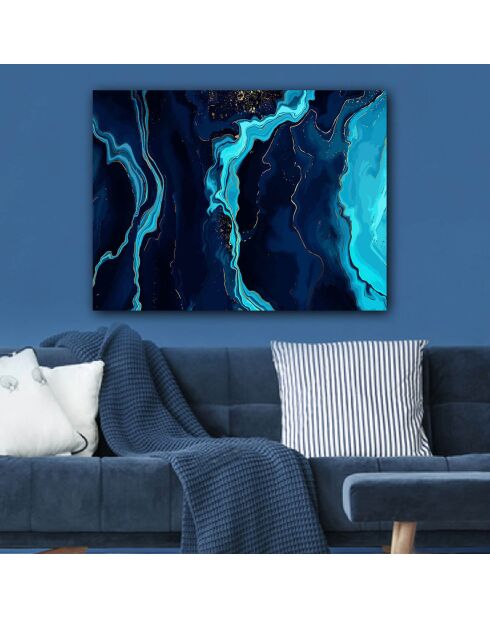 Tableau sur toile décoratif multicolore - 70x100 cm
