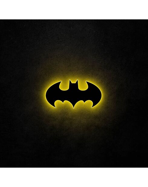 Lampe murale Batman jaune - 50x25 cm