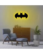 Lampe murale Batman jaune - 50x25 cm