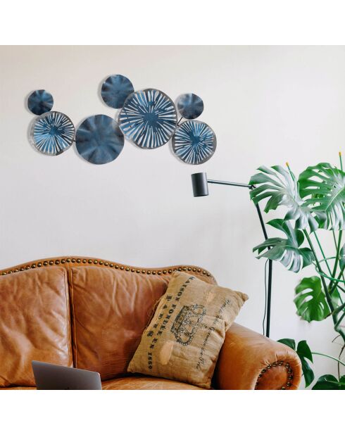 Décoration murale multicolore - 79x35 cm