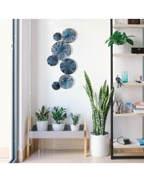 Décoration murale multicolore - 79x35 cm