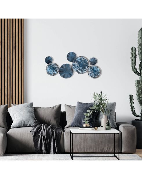 Décoration murale multicolore - 79x35 cm