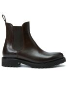 Chelsea Boots en Cuir Elyna marron