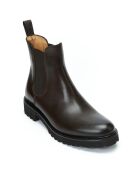 Chelsea Boots en Cuir Elyna marron