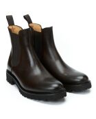 Chelsea Boots en Cuir Elyna marron