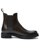 Chelsea Boots en Cuir Elyna marron