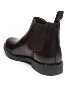 Chelsea Boots en Cuir Riey marron