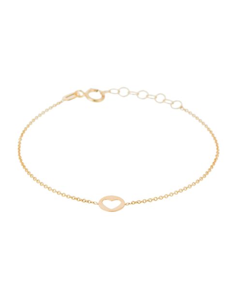 Little Heart geelgouden kinderarmband