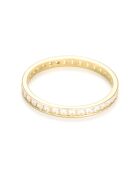 Bague Jane Zircone or jaune